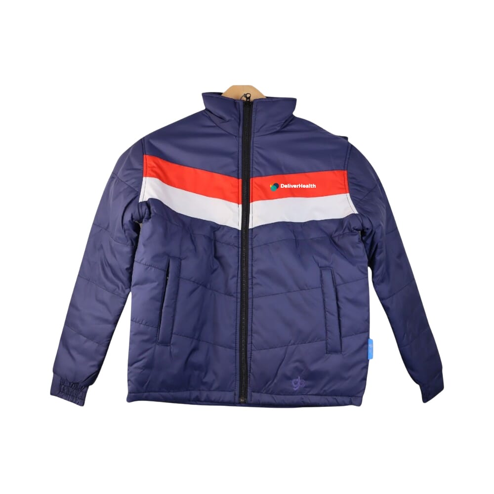 Greys&blues Glide Jacket- Blue & Red with White